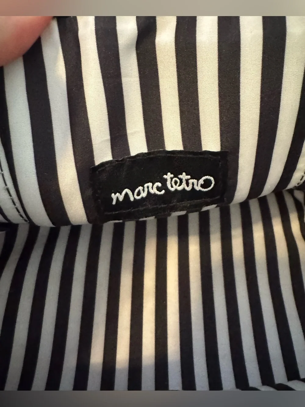 Marc Tetro Yorkie Pink Large Cosmetic Train Case